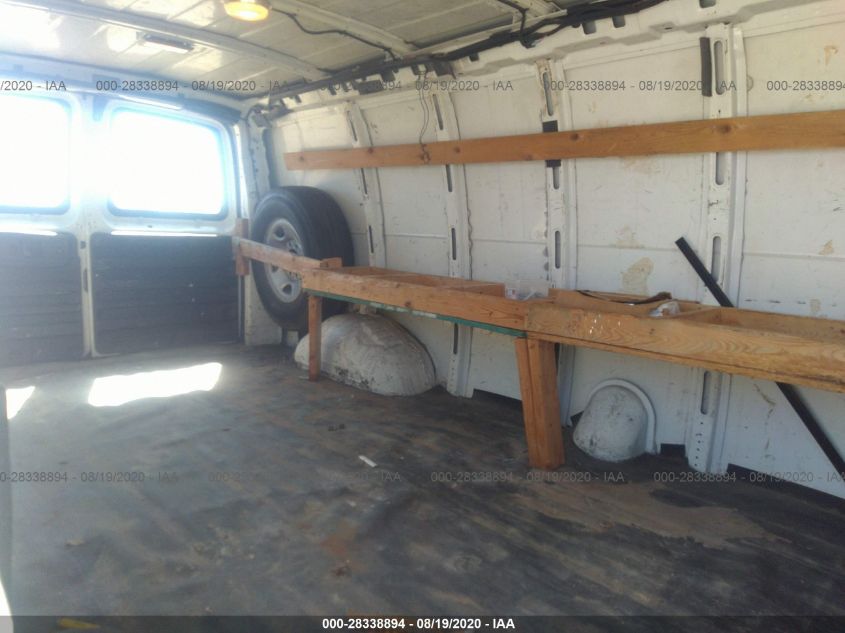 2012 Chevrolet Express Cargo Van VIN: 1GCWGGCA6C1120371 Lot: 28338894