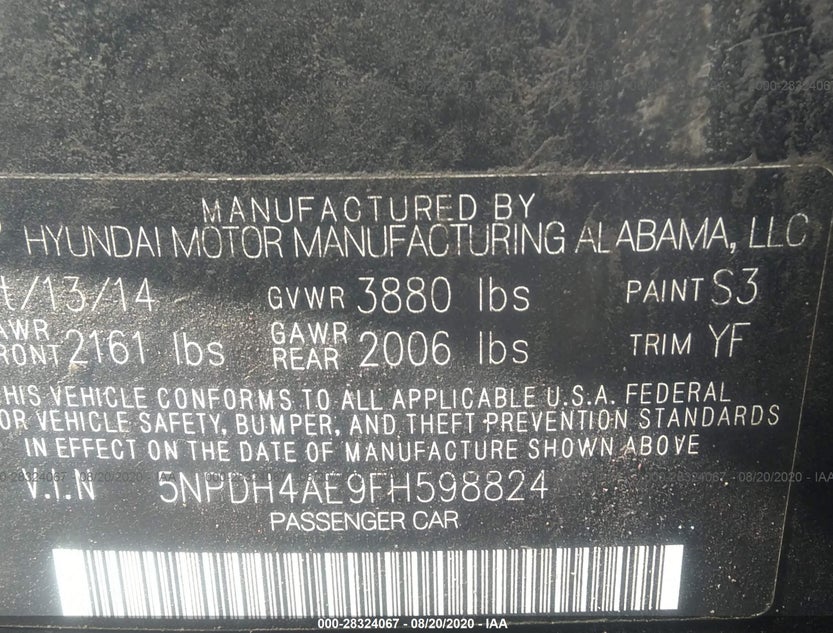 5NPDH4AE9FH598824