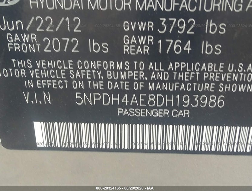 5NPDH4AE8DH193986