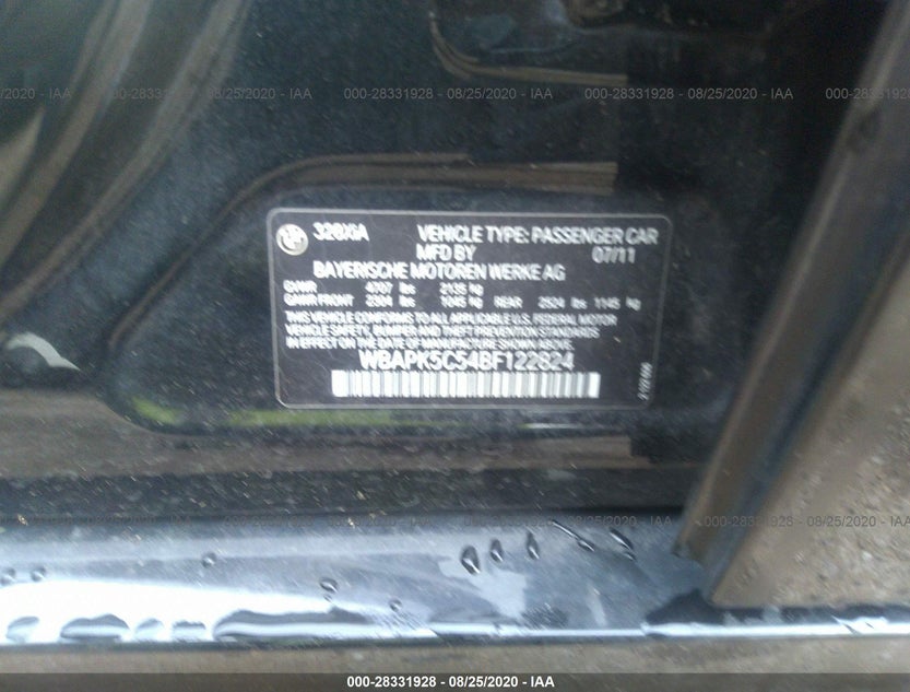 WBAPK5C54BF122824