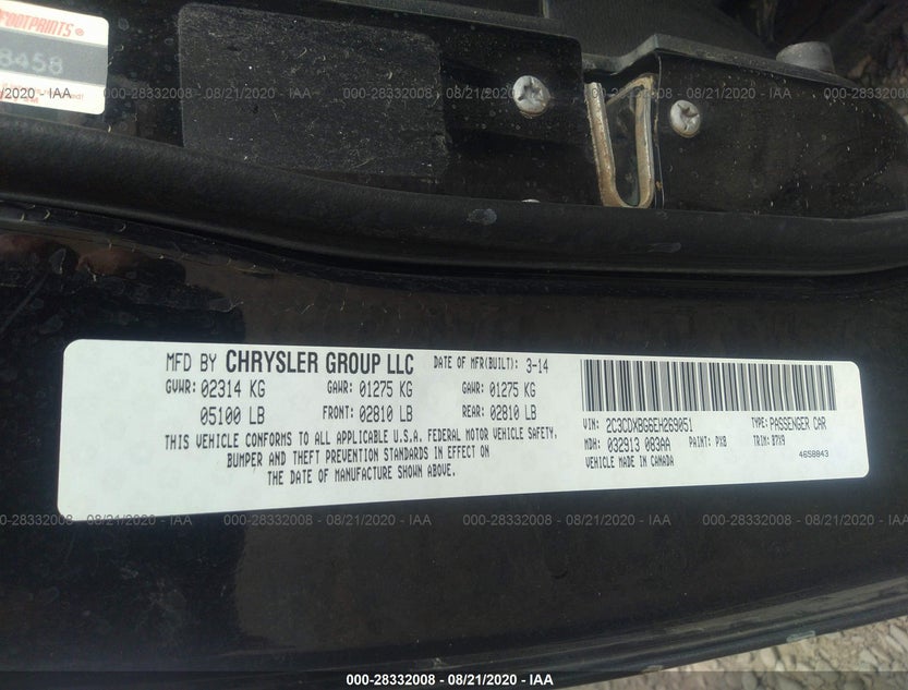 2C3CDXBG6EH269051