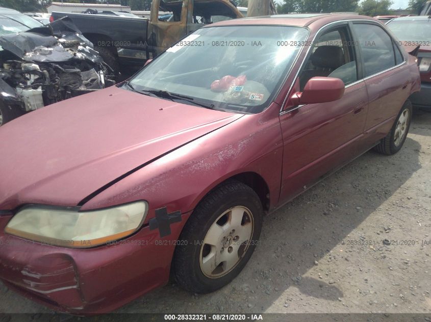 1HGCG16541A026406 2001 Honda Accord Sdn Ex W/Leather