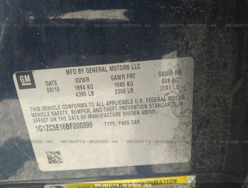 1G1ZC5E16BF200399