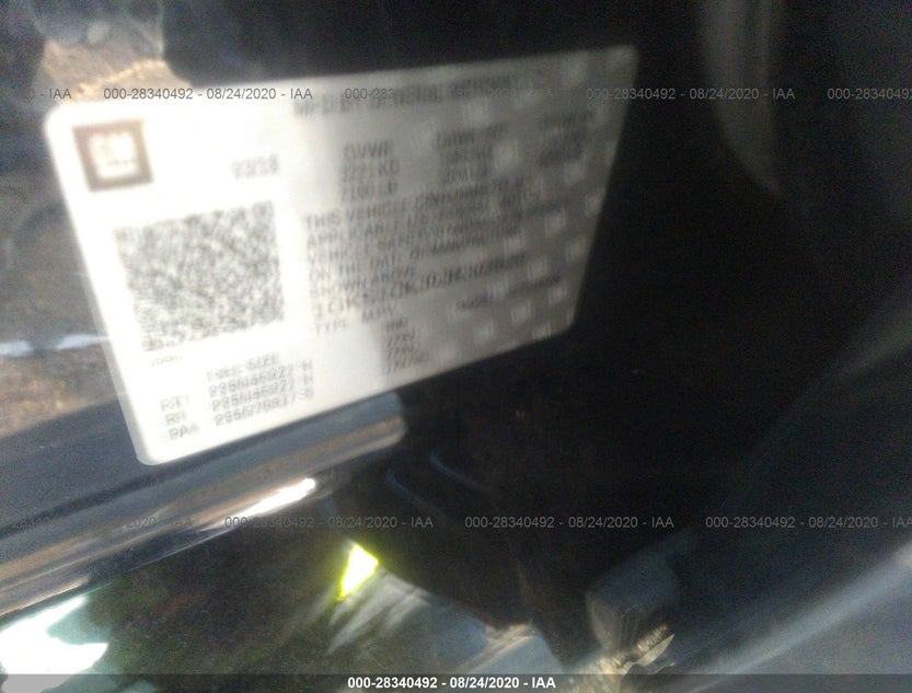 1GKS1CKJ0JR303620
