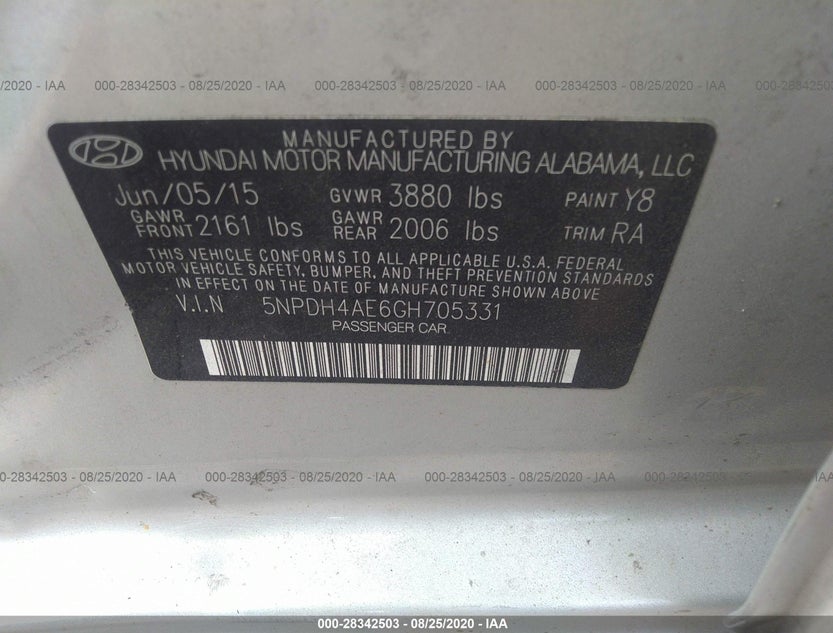 5NPDH4AE6GH705331