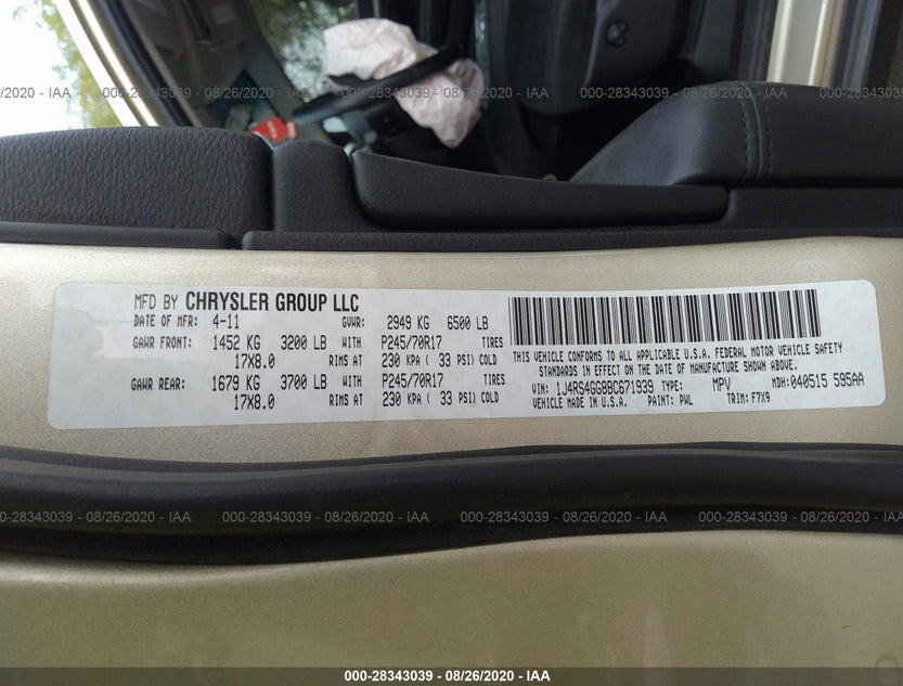 1J4RS4GG8BC671939
