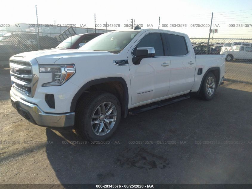 2020 GMC Sierra 1500 4Wd Short Box Sle VIN: 3GTU9BEDXLG135596 Lot: 28343576