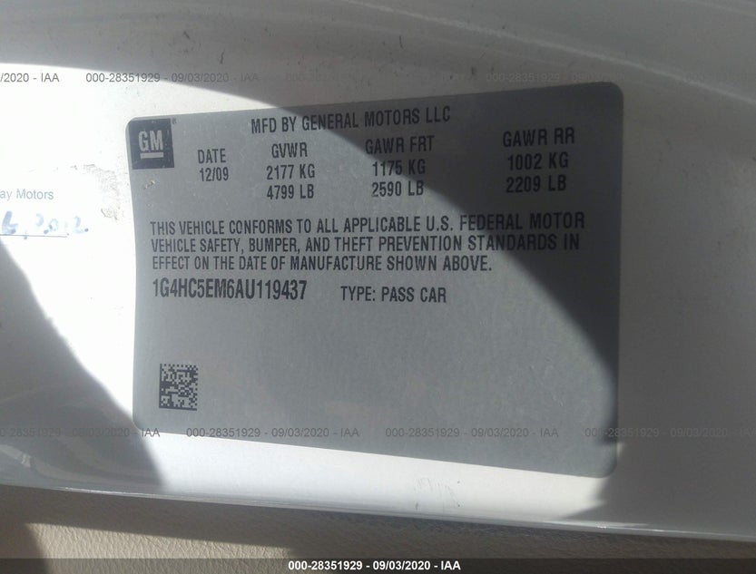 1G4HC5EM6AU119437