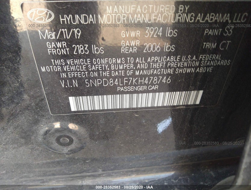 5NPD84LF7KH478746
