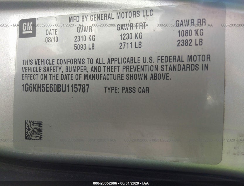 1G6KH5E60BU115787