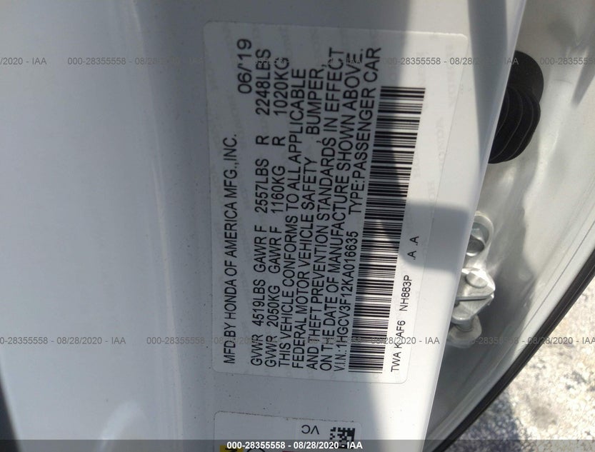 1HGCV3F12KA016635