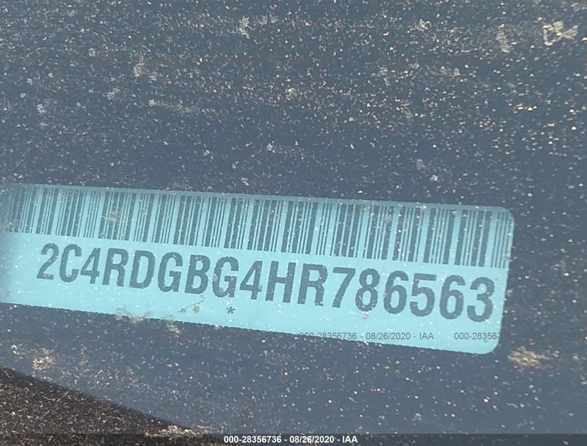 2C4RDGBG4HR786563