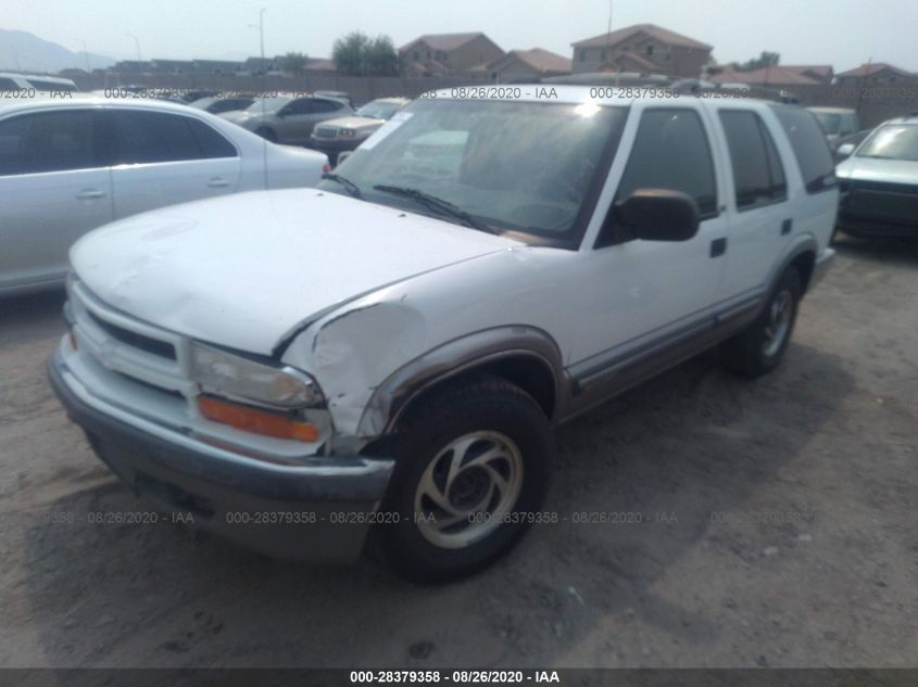 2000 Chevrolet Blazer Lt VIN: 1GNDT13W6Y2383741 Lot: 40957201