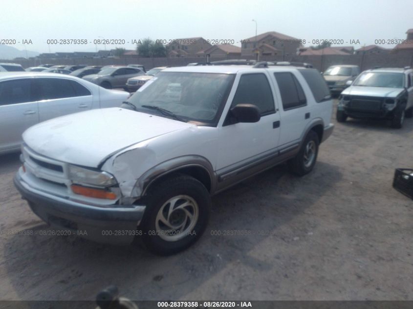 2000 Chevrolet Blazer Lt VIN: 1GNDT13W6Y2383741 Lot: 40957201