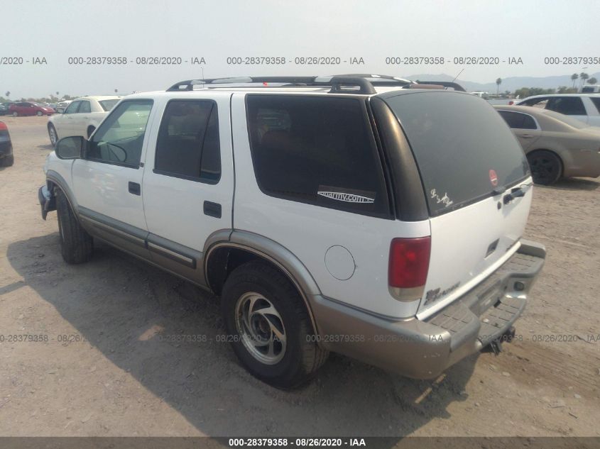 2000 Chevrolet Blazer Lt VIN: 1GNDT13W6Y2383741 Lot: 40957201