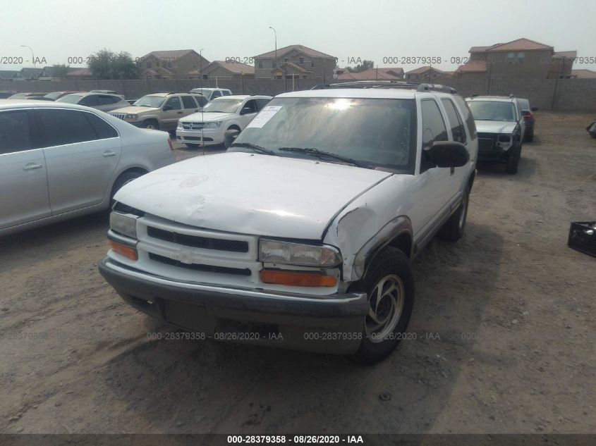 2000 Chevrolet Blazer Lt VIN: 1GNDT13W6Y2383741 Lot: 40957201