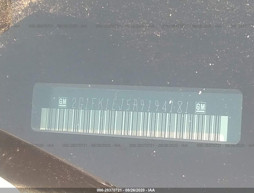 2G1FK1EJ5A9194181