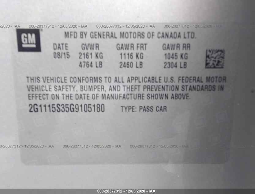 2G1115S35G9105180