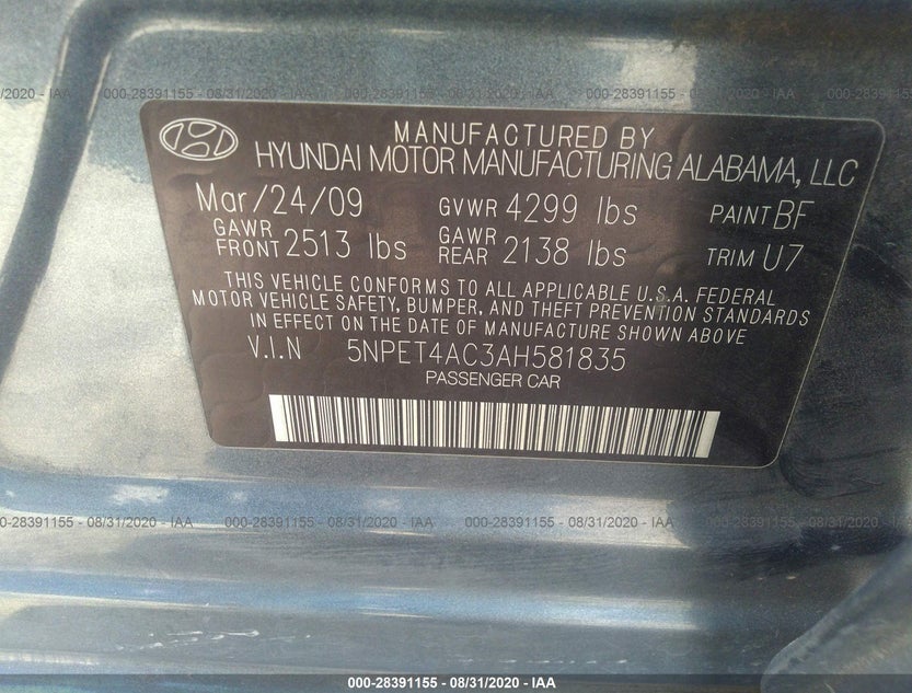 5NPET4AC3AH581835