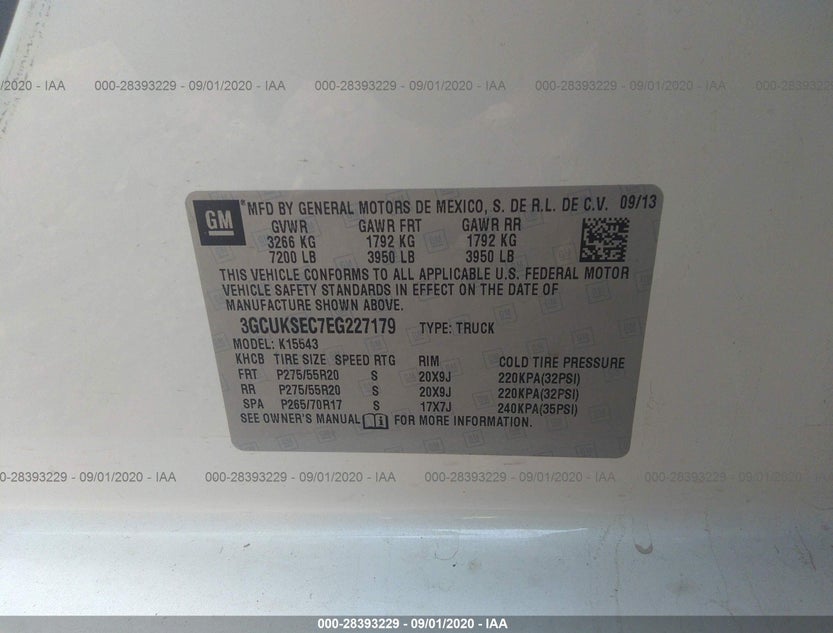 3GCUKSEC7EG227179