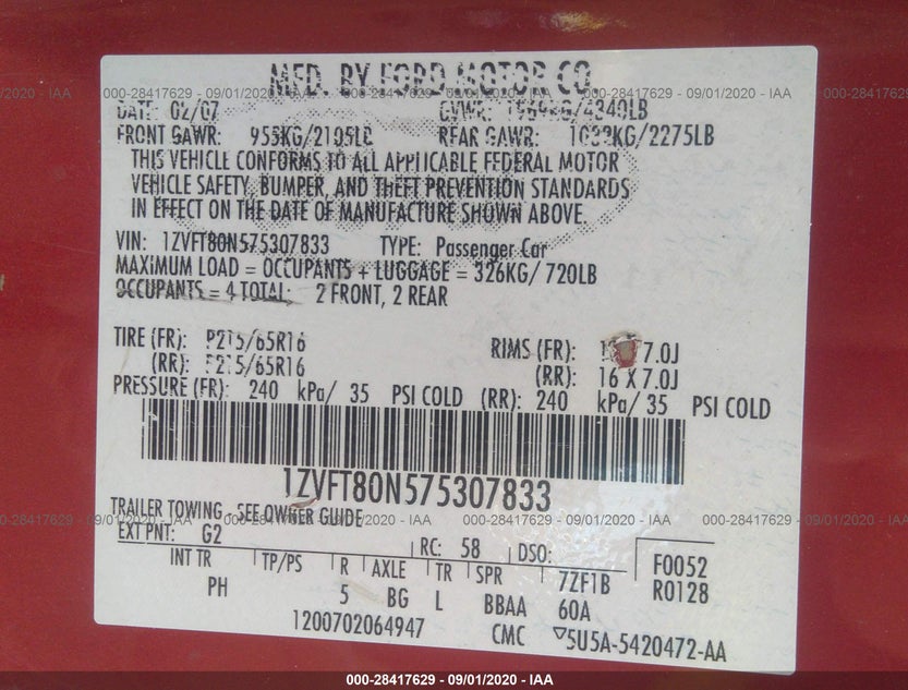 1ZVFT80N575307833