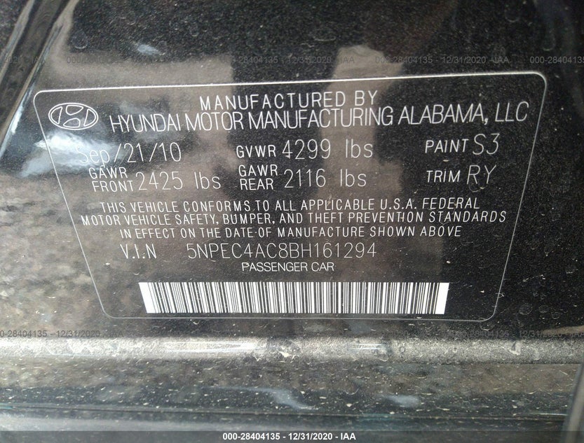 5NPEC4AC8BH161294