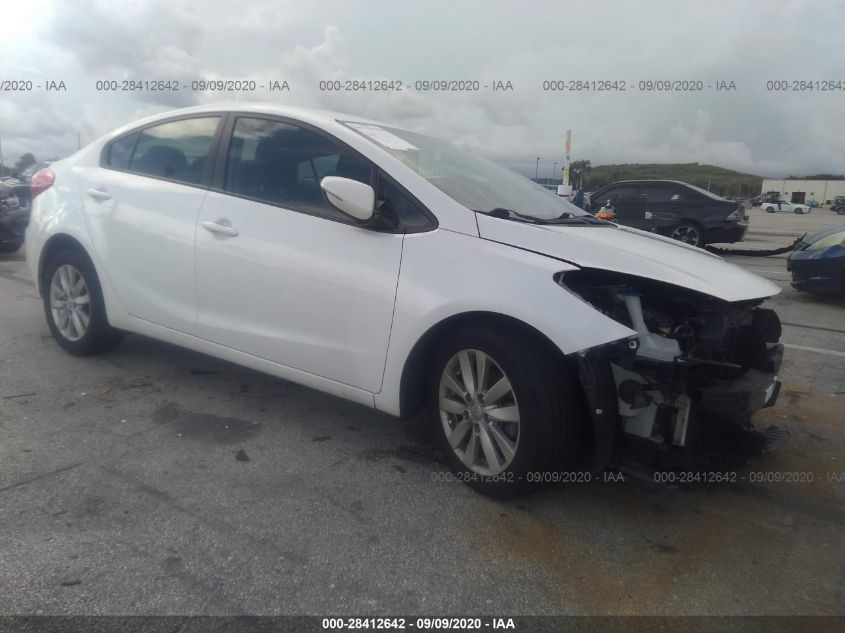 KNAFX4A62E5188544 2014 Kia Forte Lx