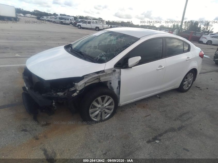 KNAFX4A62E5188544 2014 Kia Forte Lx