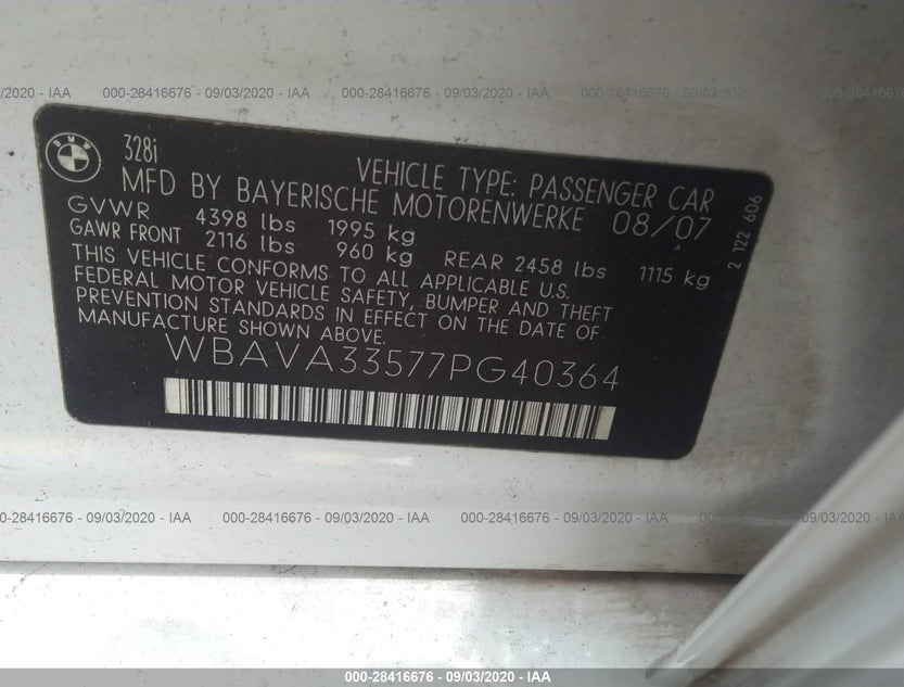 WBAVA33577PG40364