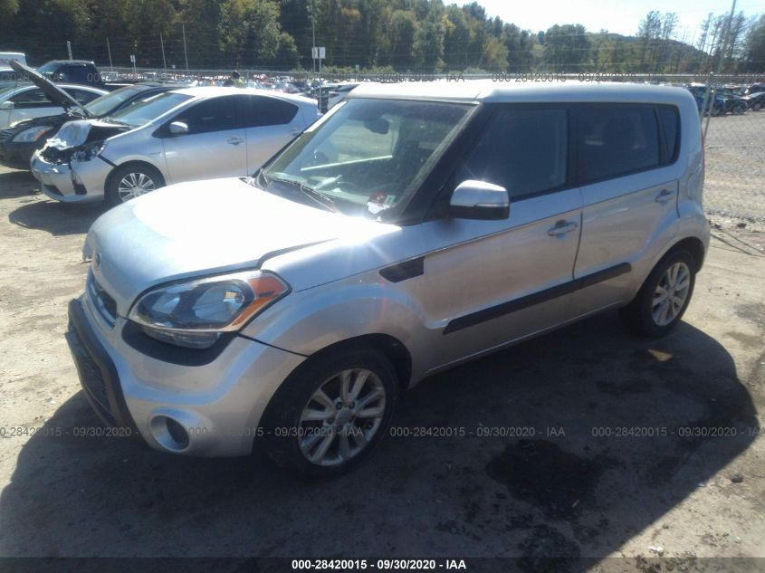 2013 Kia Soul + VIN: KNDJT2A60D7640152 Lot: 28420015