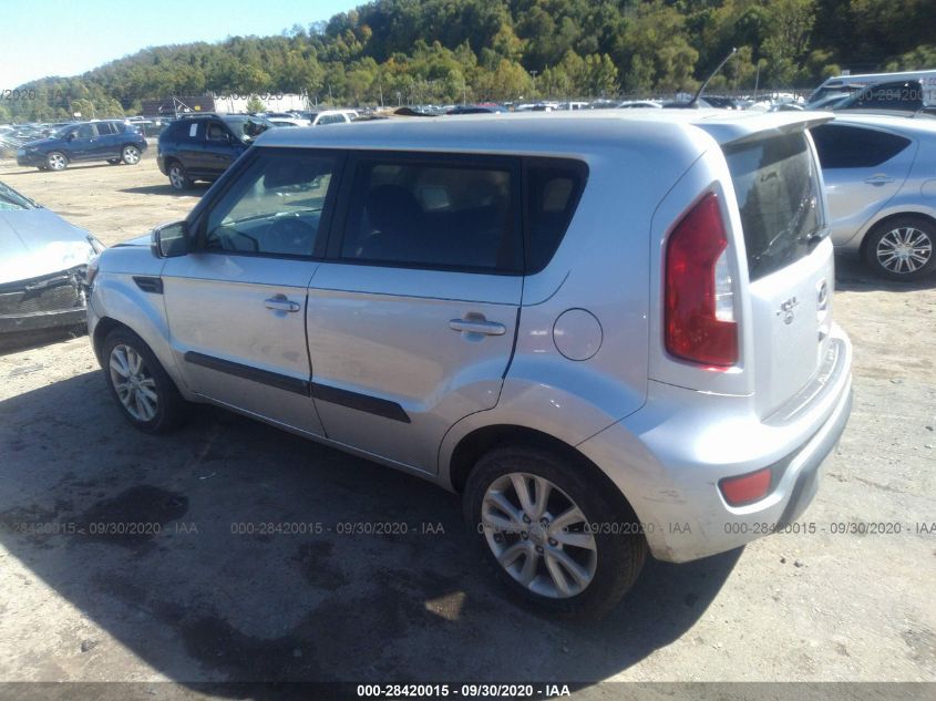 2013 Kia Soul + VIN: KNDJT2A60D7640152 Lot: 28420015