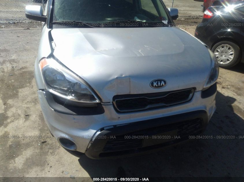 2013 Kia Soul + VIN: KNDJT2A60D7640152 Lot: 28420015