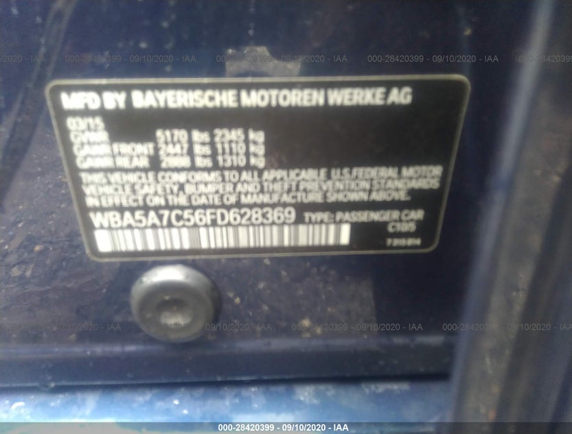 WBA5A7C56FD628369