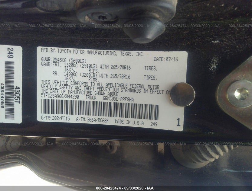 5TFCZ5AN6GX044290