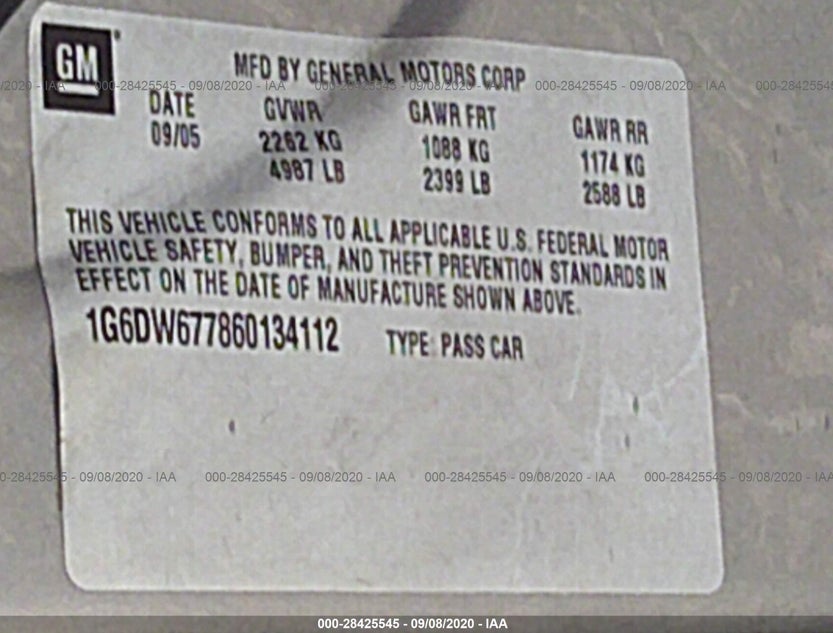 1G6DW677860134112