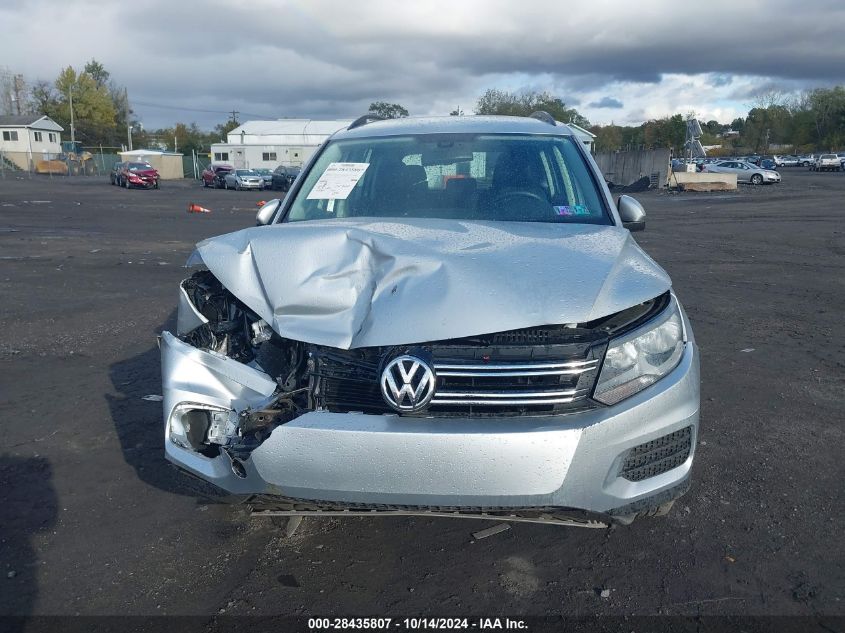 2017 Volkswagen Tiguan 2.0T/2.0T S VIN: WVGBV7AX6HK026676 Lot: 28435807