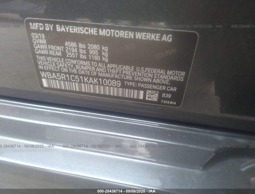 WBA5R1C51KAK10089