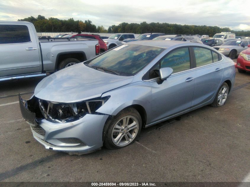 2018 Chevrolet Cruze Lt Auto VIN: 1G1BE5SM6J7186264 Lot: 28459594