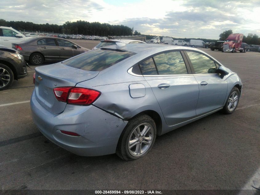 2018 Chevrolet Cruze Lt Auto VIN: 1G1BE5SM6J7186264 Lot: 28459594