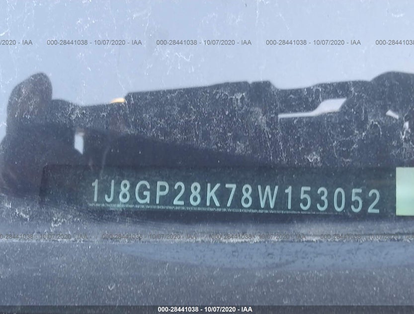 1J8GP28K78W153052