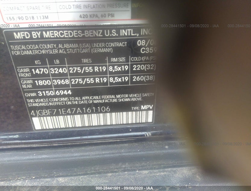 4JGBF71E47A161106