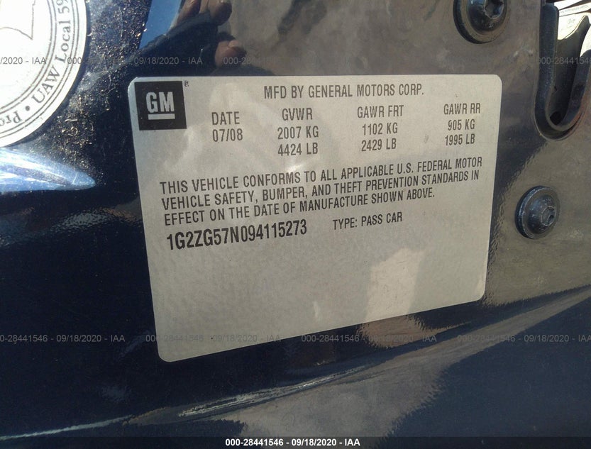 1G2ZG57N094115273