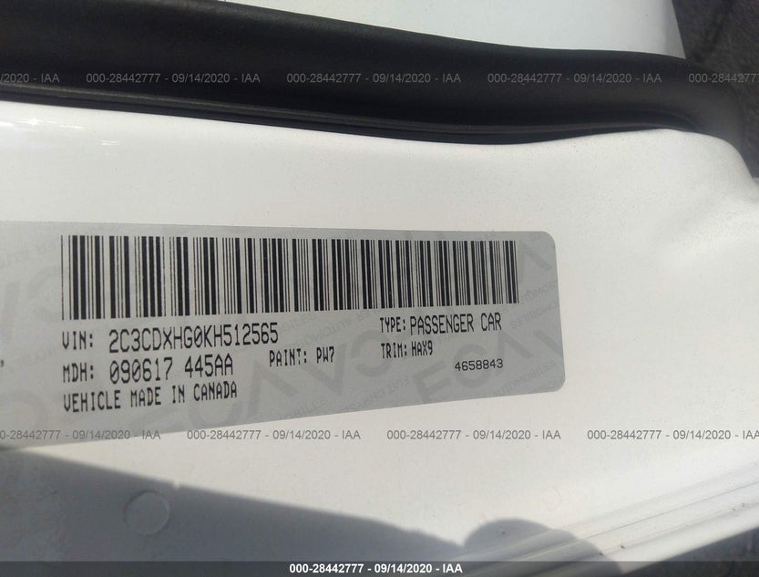 2C3CDXHG0KH512565