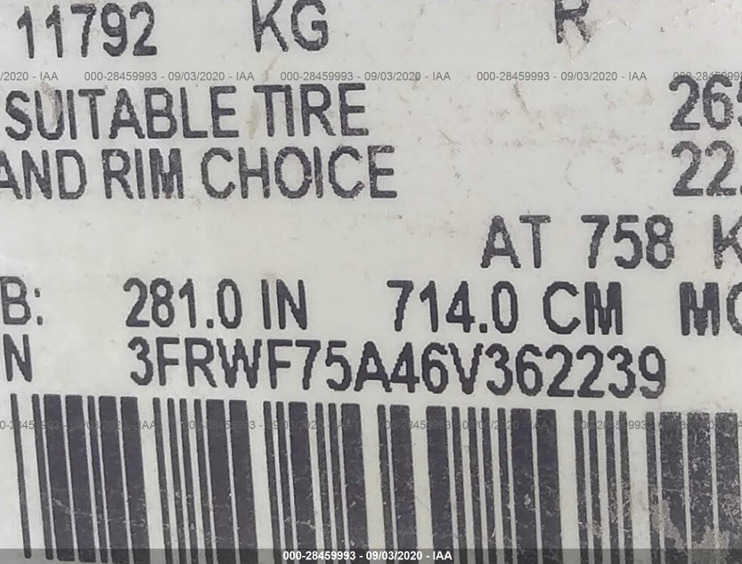 3FRWF75A46V362239