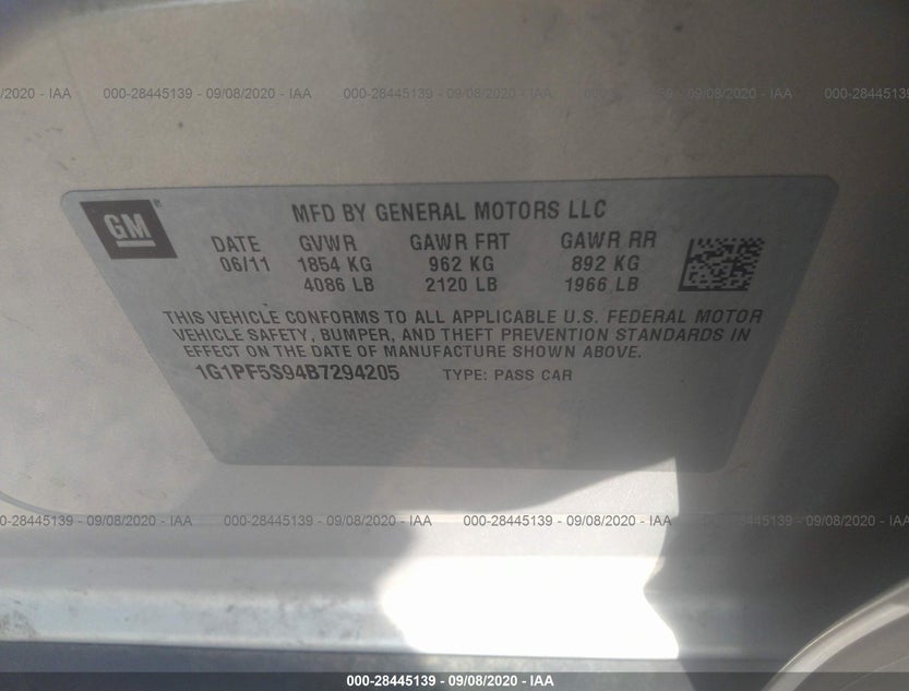 1G1PF5S94B7294205
