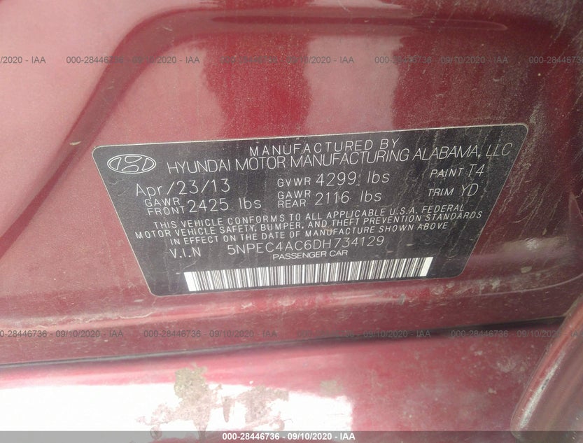 5NPEC4AC6DH734129