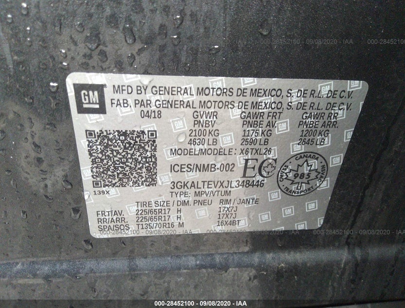 3GKALTEVXJL348446