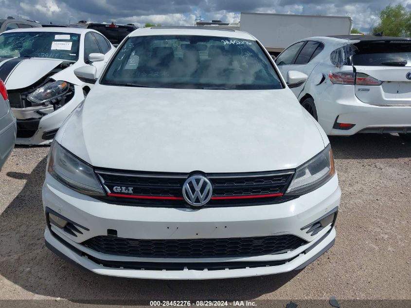 2017 Volkswagen Jetta Gli VIN: 3VW4T7AJ1HM258557 Lot: 28452276