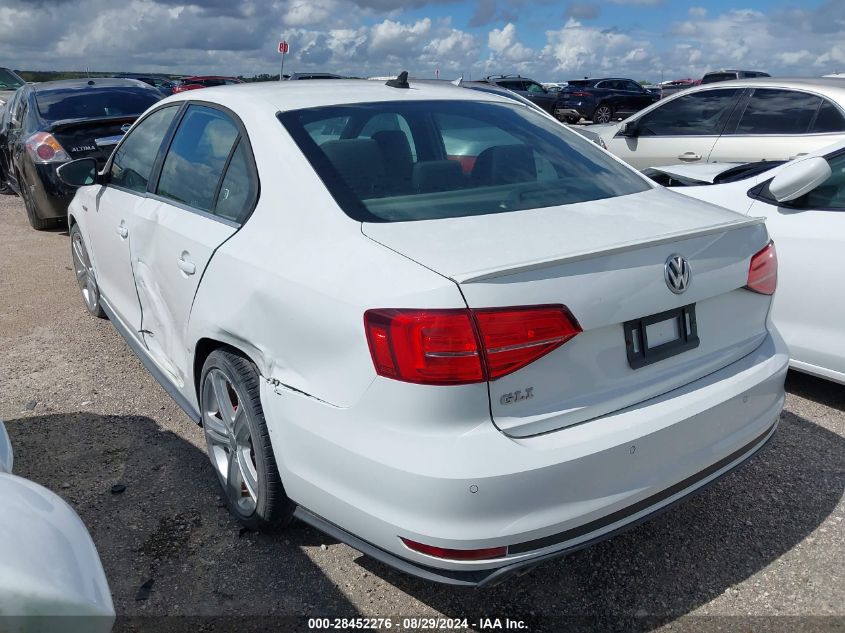 2017 Volkswagen Jetta Gli VIN: 3VW4T7AJ1HM258557 Lot: 28452276