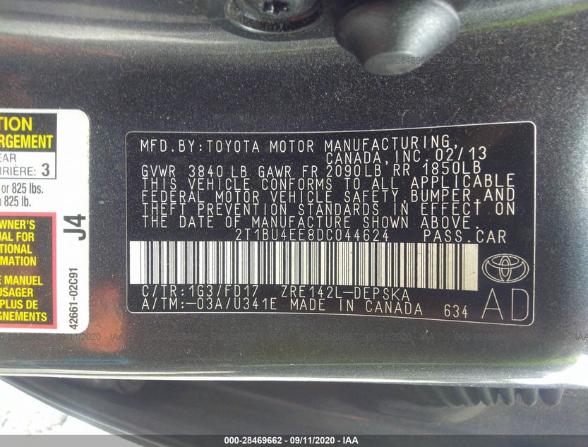 2T1BU4EE8DC044624